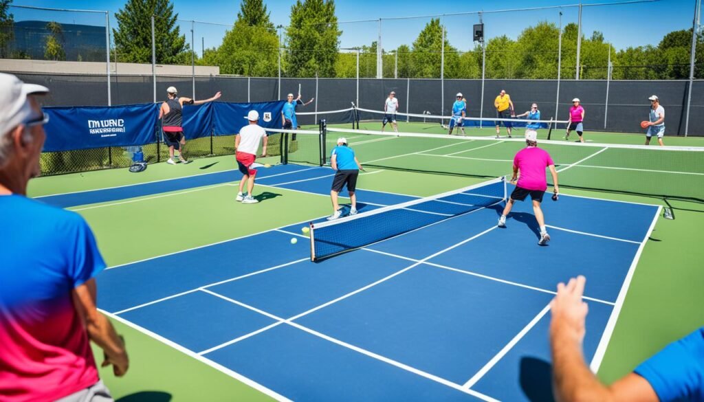 pickleball court