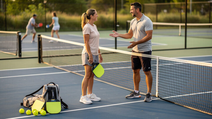 Anfänger Guide: Erste Schritte im Pickleball: Cluster
