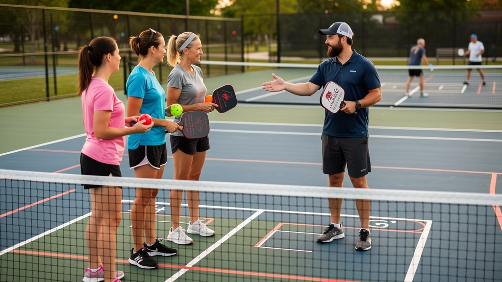 Die wichtigsten Pickleball-Regeln für Anfänger