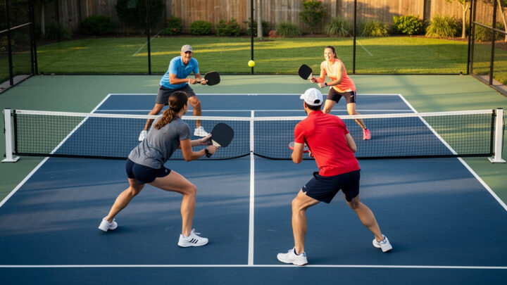 Doppel Strategie Pickleball: Formationen & Tipps