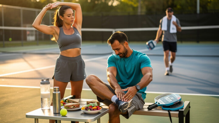 Ernährung und Regeneration für Pickleball-Spieler