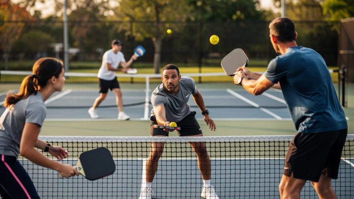 Grundtechniken Pickleball: Dinking, Volley, Third Shot Drop: Dinking, Volley, Third Shot Drop: Cluster