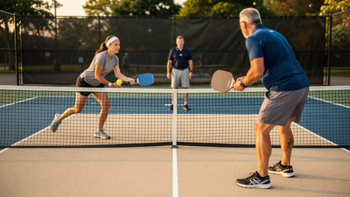 Kitchen-Regel & NVZ im Pickleball erklärt