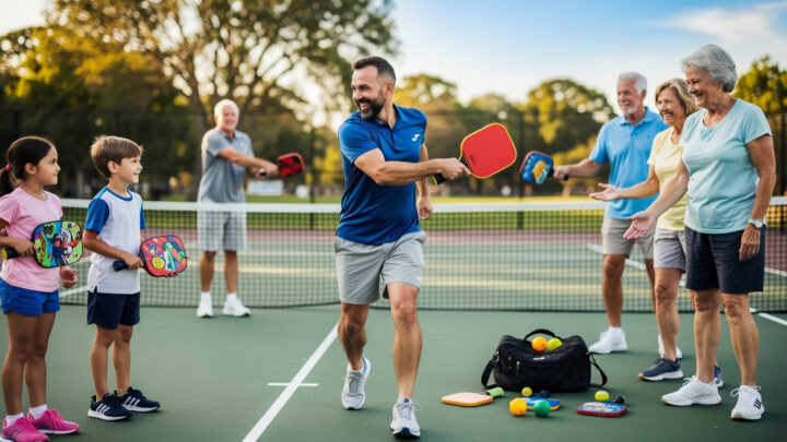 Pickleball für Anfänger aller Altersgruppen: Einstieg leicht gemacht