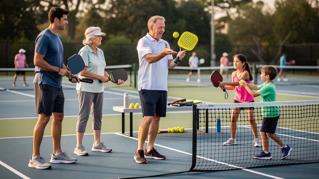 Pickleball für Anfänger: Einstieg in allen Altersgruppen