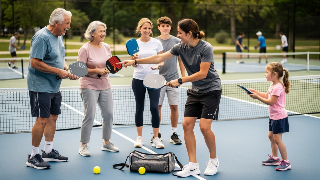 Pickleball für Anfänger: Einstieg in jeden Alter