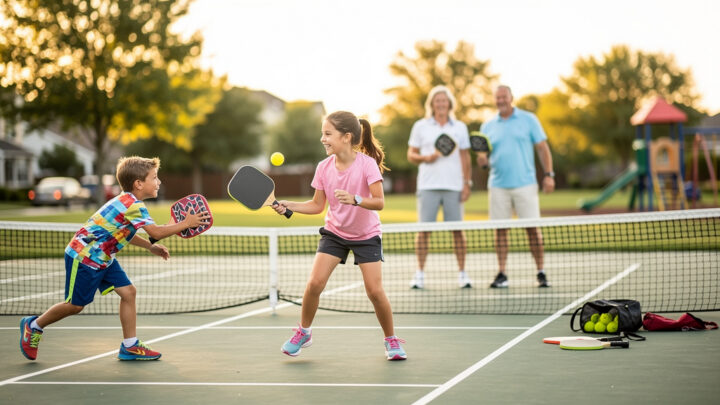 Pickleball für Kinder und Familien: Einstieg, Regeln, Ausrüstung