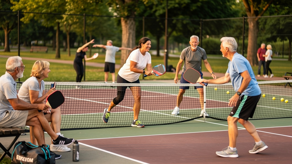 Pickleball für Senioren: Vorteile, Anpassungen & Gesundheitseffekte