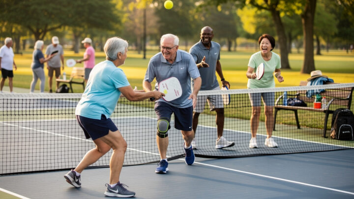 Pickleball für Senioren: Vorteile und Anpassungen