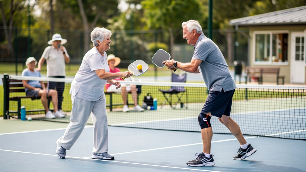 Pickleball für Senioren: Vorteile und Anpassungen für sicheres Spiel