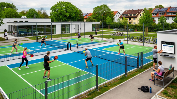 Pickleball Plätze in Deutschland: Court Finder & Standorte: Cluster
