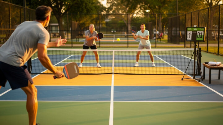 Pickleball Regeln komplett erklärt: Cluster