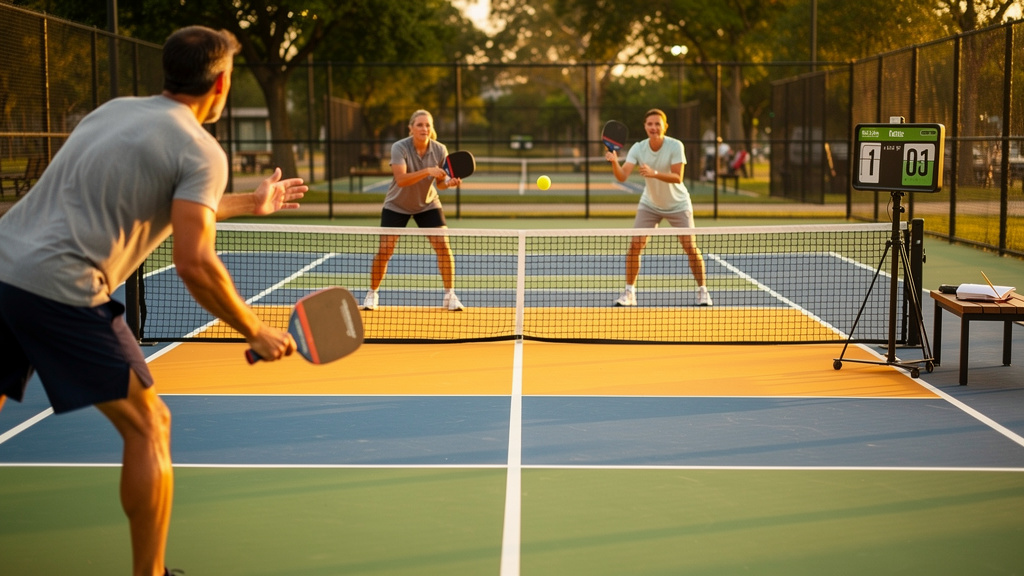 Pickleball Regeln komplett erklärt