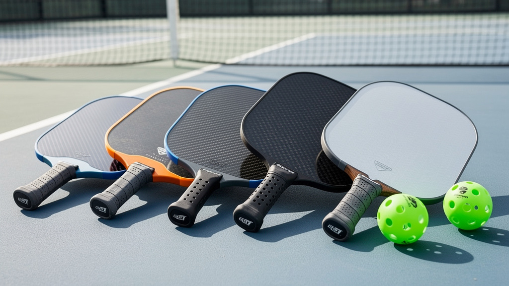 Pickleball Schläger: Typen, Materialien und Vergleich 2024