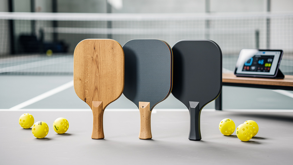 Pickleball Schläger: Typen, Materialien & Vergleich