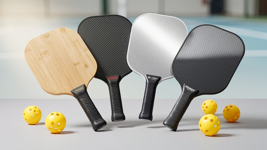 Pickleball Schläger: Typen, Materialien & Vergleich