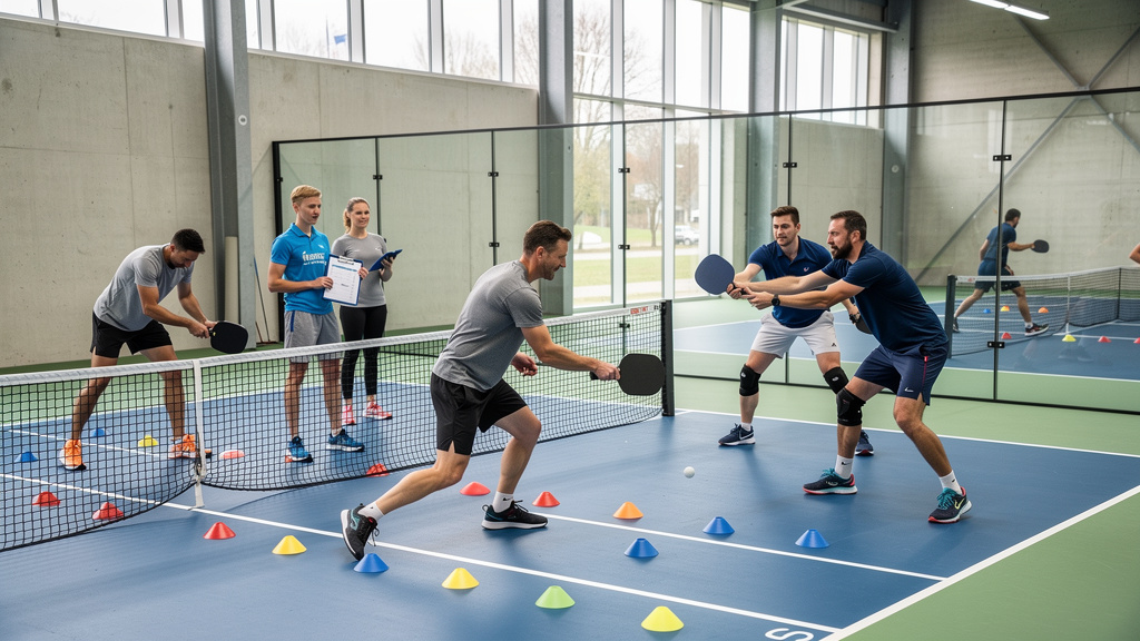 Pickleball Übungen & Trainingsroutinen für alle Niveaus