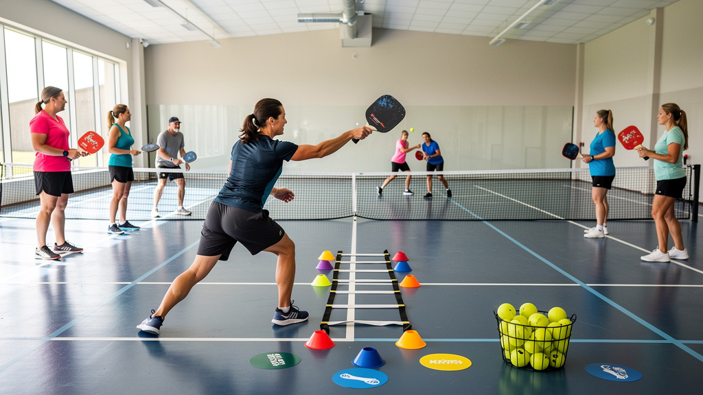 Pickleball Übungen und Trainingsroutinen: Kompletter Trainingsplan