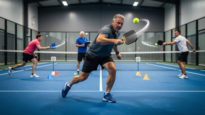 Spin Techniken im Pickleball: Fortgeschrittene Schläge