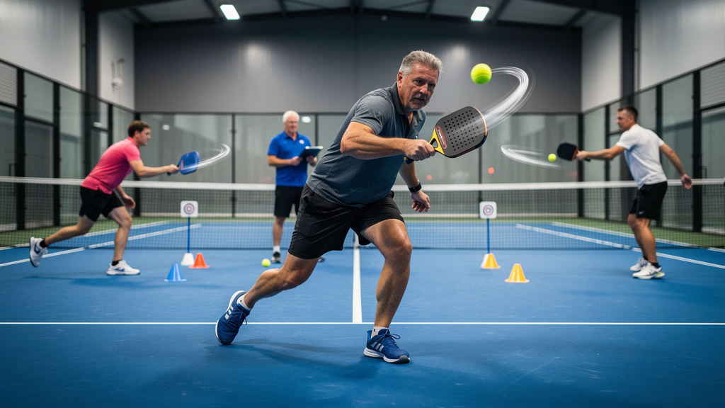 Spin Techniken im Pickleball: Fortgeschrittene Schläge