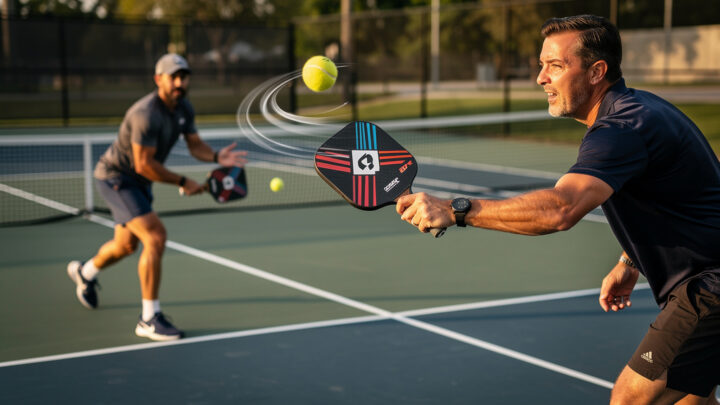 Spin Techniken und fortgeschrittene Schläge im Pickleball